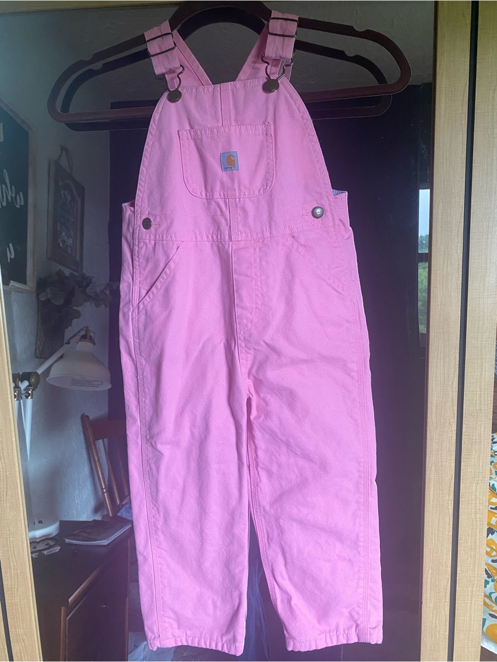 Carhartt Pink Children's Bib Overalls